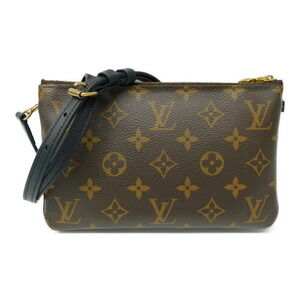 Louis Vuitton Double Monogram Pochette Reverse Brown Giant Zip